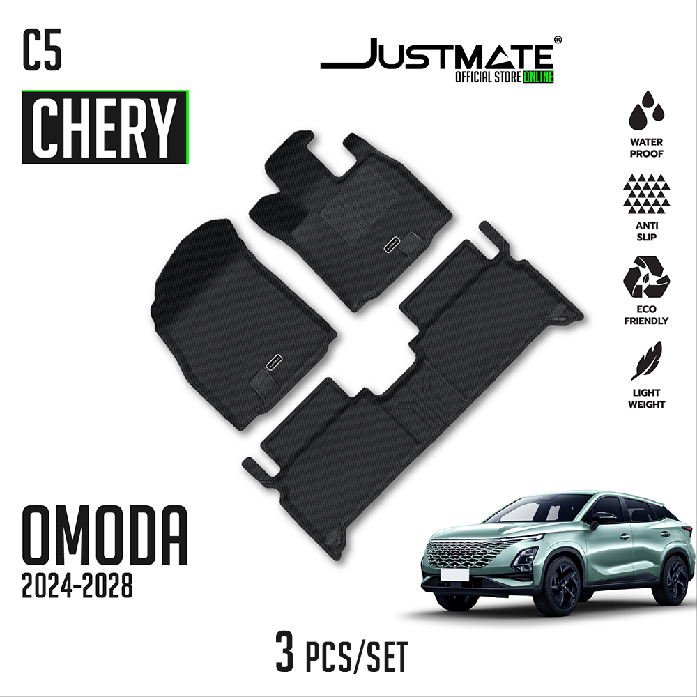 พรมปูพื้นรถยนต์ JUSTMATE GRERY OMODA C5 2024-2028_11